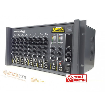 Best Maestro AN200ST2 Amfi Mikser 8 Kanal 2X200W