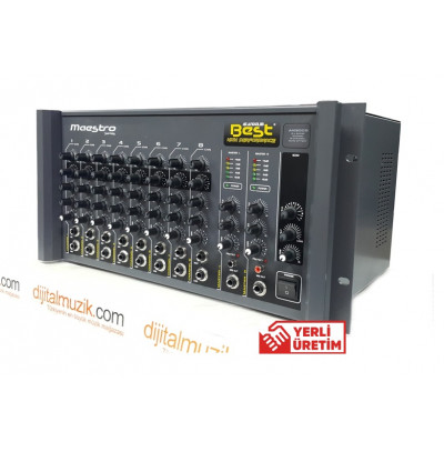 Best Maestro AN300ST2 Amfi Mikser 8 Kanal 2X300W