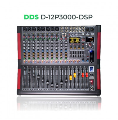 DDS D-12P3000 Dsp 12 Kanal Power Mikser