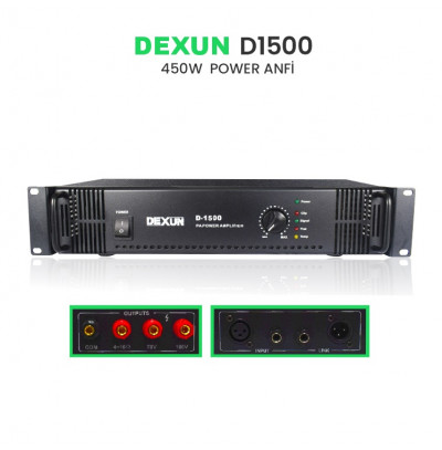 Dexun D 1500 Acil Anons Power Amfi