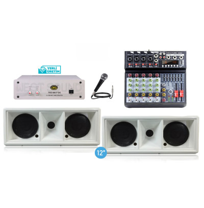 2x12"Dış Mekan Hoparlör Sistemi-Araç Üstü Ses Sistemi