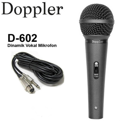 Doppler D602 Dinamik Kablolu El Mikrofon