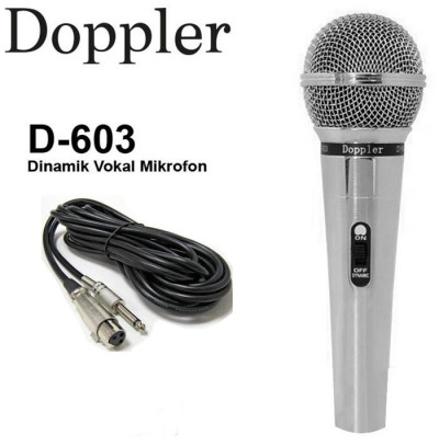 Doppler D603 Dinamik Kablolu El Mikrofon