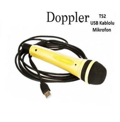 Doppler Ts2 USB Kablolu El Tipi Mikrofon