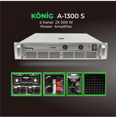 König A 1300S Power Amplifikatör 