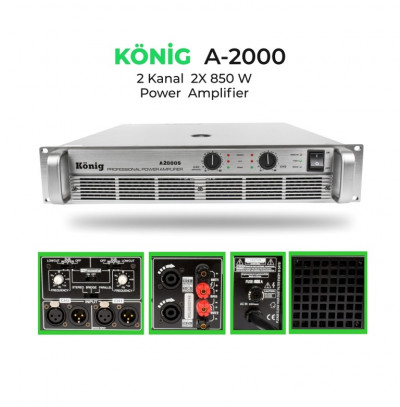 König A 2000 Power Amplifikatör