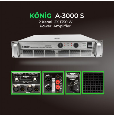 König A 3000S Power Amplifikatör