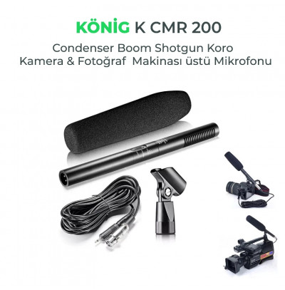 König K-Cmr 200 Kamera Ve Koro Mikrofonu
