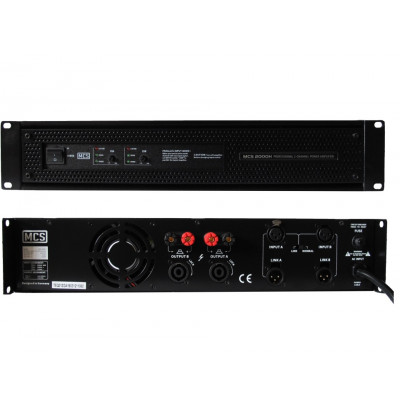 Mcs 2004H Power Amplifikatör 2x1000 Watt