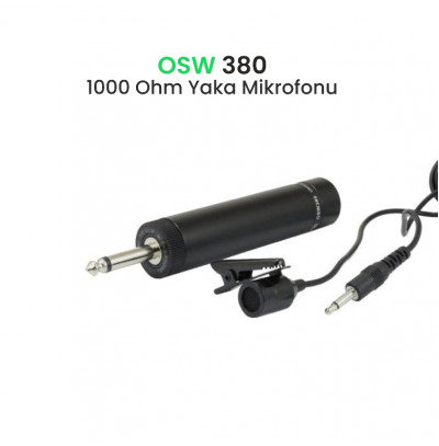 Osawa Osw-380 Kablolu Yaka Mikrofonu