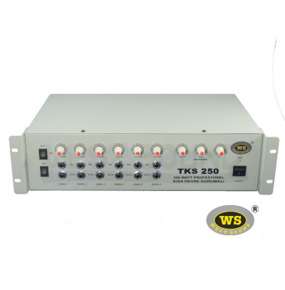 West Sound TKS250 Amfili  Mikser 250W 6 Kanal